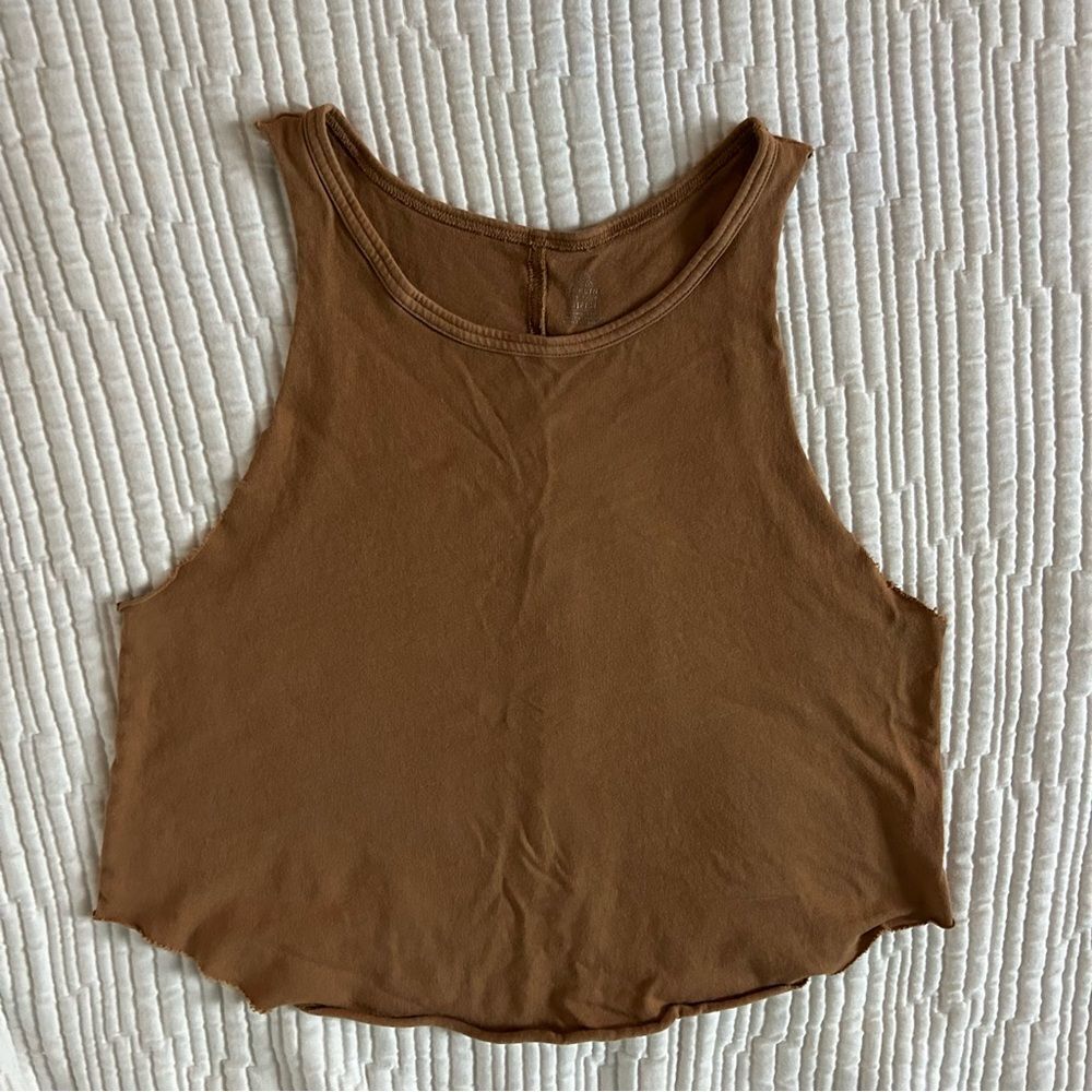 Aerie Offline Women’s Brown Sleeveless Tank Top Size Small